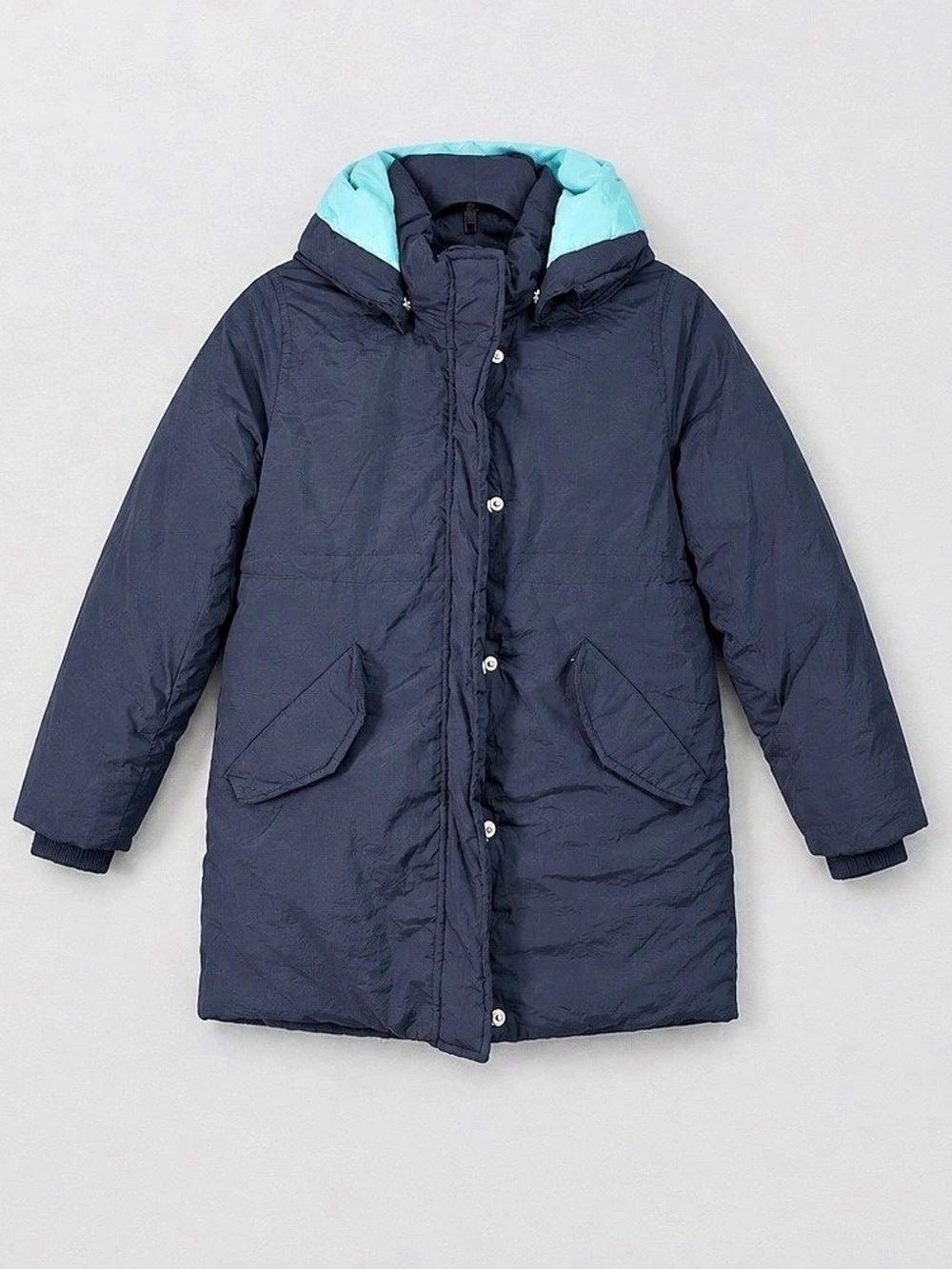 H&M Boys Hooded Puffer Coat Size 6-7Y